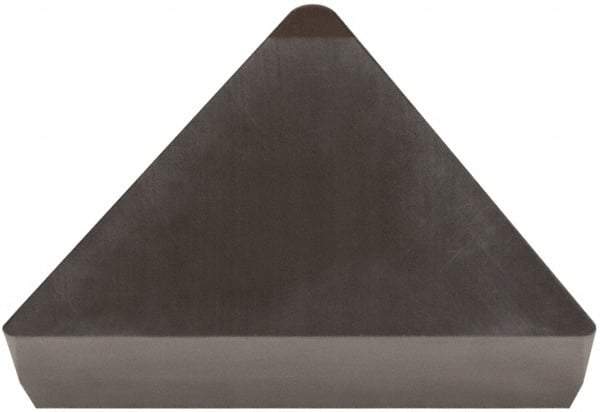 Sumitomo - NU-TPG322 Grade BN1000 PCBN Turning Insert - Uncoated, 60° Triangle, 3/8" Inscr Circle, 1/8" Thick, 1/32" Corner Radius - All Tool & Supply