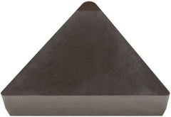 Hertel - SH-TPG322 Grade HT630BN PCBN Turning Insert - Uncoated, 60° Triangle, 3/8" Inscr Circle, 1/8" Thick, 1/32" Corner Radius - All Tool & Supply