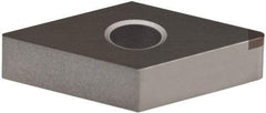 Sumitomo - NU-DNMA433 Grade BN2000 PCBN Turning Insert - Uncoated, 55° Diamond, 1/2" Inscr Circle, 3/16" Thick, 3/64" Corner Radius - All Tool & Supply