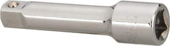 Paramount - 3/8" Drive Standard Socket Extension - 3" OAL, Chrome Finish - All Tool & Supply