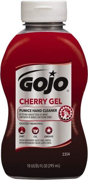 GOJO - 10 oz Bottle Gel Hand Cleaner - Red, Cherry Scent - All Tool & Supply