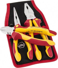 Wiha - 3 Piece Insulated Hand Tool Set - Comes in Belt Pack - All Tool & Supply