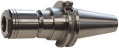 Accupro - 3/64" to 3/4" Capacity, 6" Projection, CAT40 Taper Shank, DA180 Collet Chuck - 0.0002" TIR, Through-Spindle & DIN Flange Coolant - Exact Industrial Supply