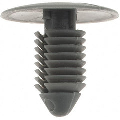 Value Collection - Ratchet Shank, Nylon Panel Rivet - 13/16" Length Under Head, 1" Head Diam - All Tool & Supply