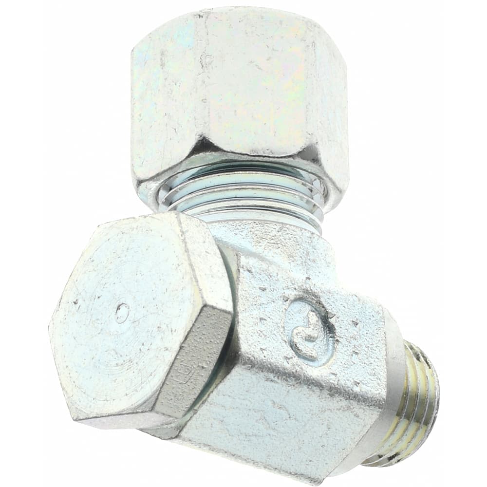 Parker - Metal Flareless Bite Type Tube Fittings Outside Diameter (mm): 10 Fitting Type: 90 Elbow - All Tool & Supply