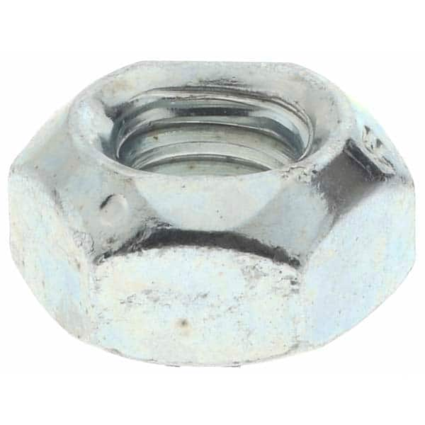 Value Collection - 1/4-20 UNC Grade B Hex Lock Nut with Distorted Thread - All Tool & Supply