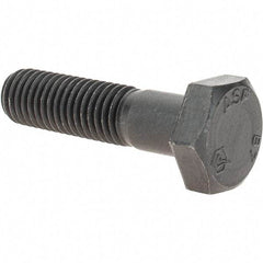 Value Collection - 5/8-11 Thread, 2-1/2" Length Under Head, Hex Head Bolt - Grade B7 Alloy Steel, Uncoated - All Tool & Supply