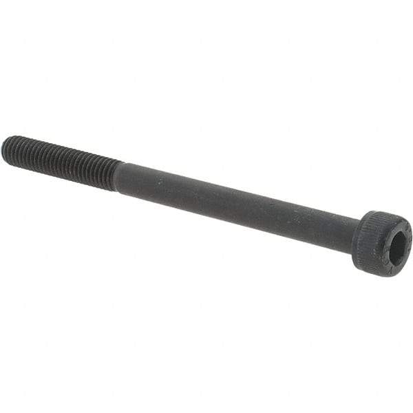 Value Collection - M5x0.80 Metric Coarse Hex Socket Drive, Socket Cap Screw - Grade 12.9 Alloy Steel, Black Oxide Finish, Partially Threaded, 65mm Length Under Head - All Tool & Supply