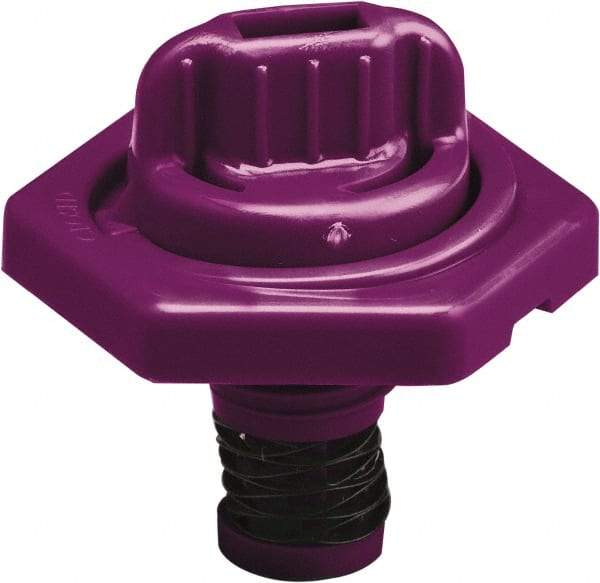 Trico - 4 Gal Capacity Polyethylene Oil Storage System - 7" Straight Spout, Purple - All Tool & Supply