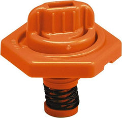 Trico - 4 Gal Capacity Polyethylene Oil Storage System - 7" Straight Spout, Orange - All Tool & Supply