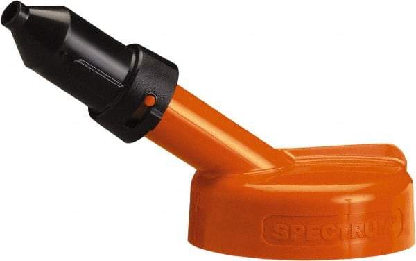 Trico - 4 Gal Capacity Polyethylene Oil Storage System - 1/2" Tip OD, 7" Straight Spout, Orange - All Tool & Supply