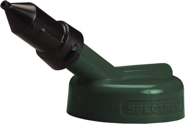 Trico - 4 Gal Capacity Polyethylene Oil Storage System - 1/4" Tip OD, 7" Straight Spout, Dark Green - All Tool & Supply