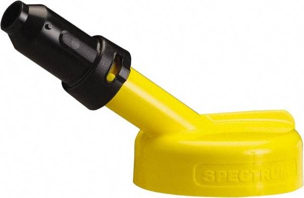 Trico - 4 Gal Capacity Polyethylene Oil Storage System - 1" Tip OD, 7" Straight Spout, Yellow - All Tool & Supply