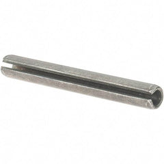 Value Collection - 7/32" Diam x 1-3/4" Long Slotted Spring Pin - Grade 1070-1090 Alloy Steel, Uncoated - All Tool & Supply