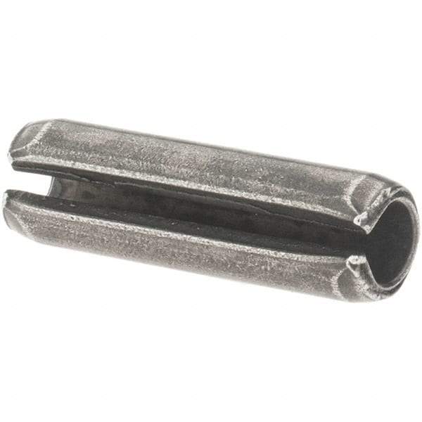 Value Collection - 7/32" Diam x 3/4" Long Slotted Spring Pin - Grade 1070-1090 Alloy Steel, Uncoated - All Tool & Supply