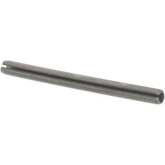 Value Collection - 5/64" Diam x 1" Long Slotted Spring Pin - Grade 1070-1090 Alloy Steel, Uncoated - All Tool & Supply