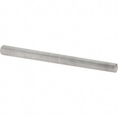 Value Collection - Size 8, 0.3672" Small End Diam, 0.492" Large End Diam, Uncoated Steel Taper Pin - Grade C-12L14, 6" OAL, 6 Pin Length - All Tool & Supply