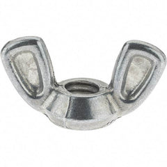 Value Collection - 5/16-18 UNC, Zinc Plated, Alloy Steel Type 1 Wing Nut - 1-7/32" Wing Span, 5/8" Wing Span - All Tool & Supply