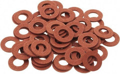 Value Collection - Vulcanized Fibre Standard Flat Washer - 0.187" ID x 3/8" OD, 0.031" Thick, Plain Finish - All Tool & Supply