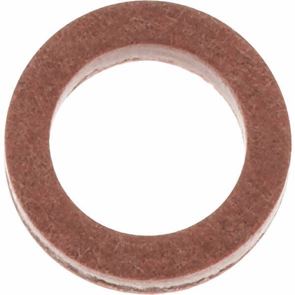 Value Collection - Vulcanized Fibre Standard Flat Washer - 0.187" ID x 0.281" OD, 0.062" Thick, Plain Finish - All Tool & Supply