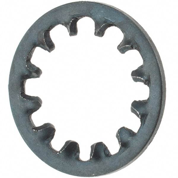 Value Collection - 7/16" Screw, Steel Internal Tooth Lock Washer - Zinc-Plated, Grade 2 - All Tool & Supply