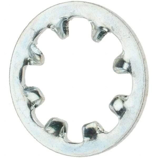 Value Collection - #12 Screw, Steel Internal Tooth Lock Washer - Zinc-Plated, Grade 2 - All Tool & Supply