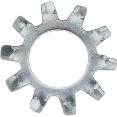 Value Collection - #10 Screw, Steel External Tooth Lock Washer - Zinc-Plated, Grade 2 - All Tool & Supply