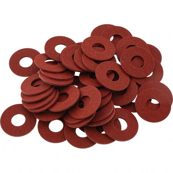 Value Collection - Vulcanized Fibre Standard Flat Washer - 0.218" ID x 0.562" OD, 0.031" Thick, Plain Finish - All Tool & Supply