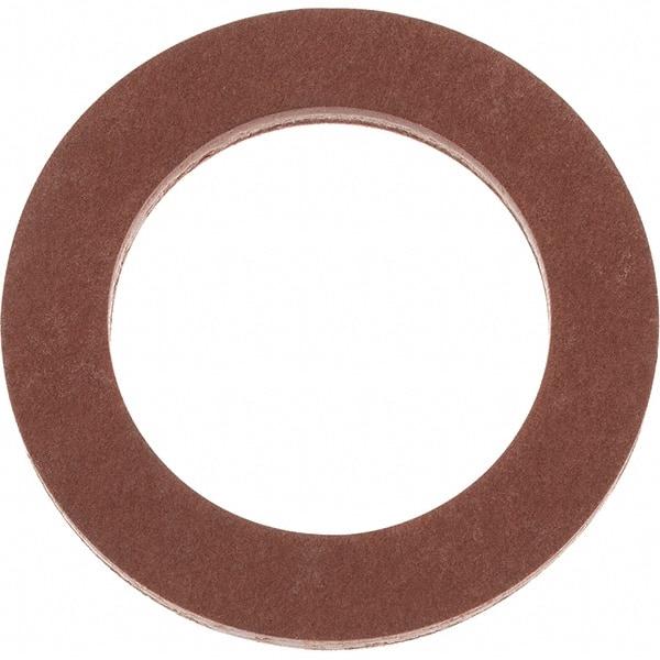 Value Collection - Vulcanized Fibre Standard Flat Washer - 7/8" ID x 1-5/16" OD, 0.093" Thick, Plain Finish - All Tool & Supply