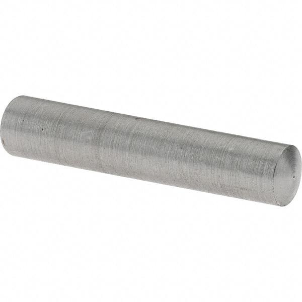 Value Collection - Size 7, 0.3674" Small End Diam, 0.409" Large End Diam, Uncoated Steel Taper Pin - Grade C-12L14, 2" OAL, 2 Pin Length - All Tool & Supply