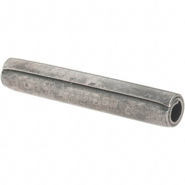 Value Collection - 7/32" Diam x 1-3/8" Long Coiled Spring Pin - Grade 1070-1090 Alloy Steel, Uncoated - All Tool & Supply