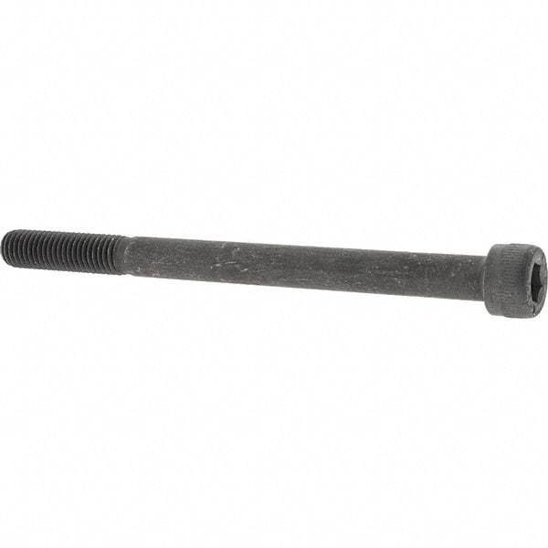 Value Collection - M10x1.50 Metric Coarse Hex Socket Drive, Socket Cap Screw - Grade 12.9 Alloy Steel, Black Oxide Finish, Partially Threaded, 130mm Length Under Head - All Tool & Supply