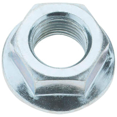 Value Collection - 1/2-20, 1.031" Flange Diam, Serrated Flange Nut - Grade Grade 2 Steel, Zinc-Plated Finish, 0.458" Flange Height - All Tool & Supply