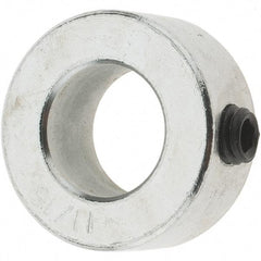 Value Collection - 11/16" Bore, Steel, Set Screw Shaft Collar - 1-1/4" Outside Diam, 9/16" Wide - All Tool & Supply