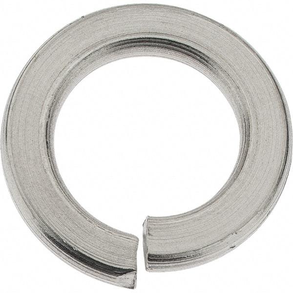 Value Collection - M16, 16.2mm ID, 27.4mm OD, 3.5mm Thick Split Lock Washer - 316 Austenitic Grade A4 Stainless Steel, Uncoated, 16.2mm Min ID, 17mm Max ID, 27.4mm Max OD - All Tool & Supply