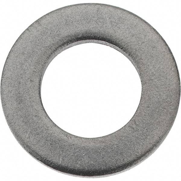 Value Collection - M12 Screw, Steel Standard Flat Washer - 13mm ID x 24mm OD, 2.5mm Thick, Zinc-Plated Finish - All Tool & Supply