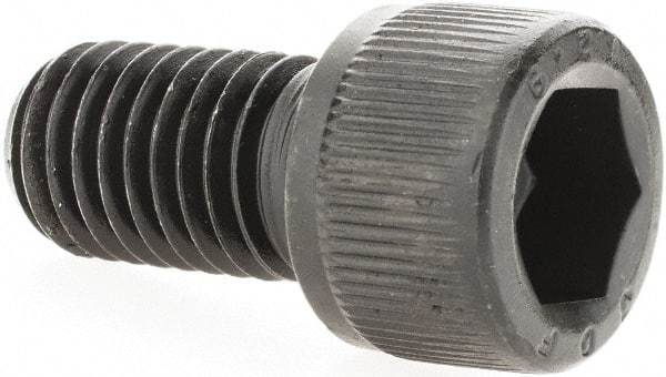 Value Collection - M14x2.00 Metric Coarse Hex Socket Drive, Socket Cap Screw - Grade 12.9 Alloy Steel, Black Oxide Finish, Fully Threaded, 25mm Length Under Head - All Tool & Supply