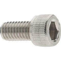 Value Collection - #10-32 UNF Hex Socket Drive, Socket Cap Screw - Grade 316 Stainless Steel, 3/8" Length Under Head - All Tool & Supply