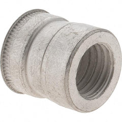 Value Collection - M10x1.50 Metric Coarse Stainless Steel Flush Press Fit Threaded Insert - 18.92" OAL, 14.26" Insert Diam, 14.94" Hole Diam, 9/16" Drill - All Tool & Supply