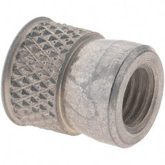 Value Collection - 5/16-24 UNF Steel Flush Press Fit Threaded Insert - 0.615" OAL, 0.528" Insert Diam, 17/32" Hole Diam, 17/32" Drill - All Tool & Supply