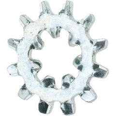 Value Collection - #10 Screw, Steel Internal Tooth Lock Washer - Zinc-Plated, Grade 2 - All Tool & Supply