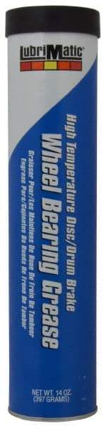 LubriMatic - 14 oz Cartridge Polyurea High Temperature Grease - Blue, High Temperature, 520°F Max Temp, NLGIG 2, - All Tool & Supply