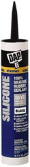 DAP - 10.1 oz Tube Black RTV Silicone Joint Sealant - -40 to 400°F Operating Temp, 10 to 20 min Tack Free Dry Time, 24 hr Full Cure Time - All Tool & Supply