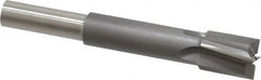 Made in USA - 3/8" Diam, 1/4" Shank, Diam, 4 Flutes, Straight Shank, Interchangeable Pilot Counterbore - All Tool & Supply