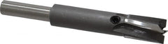 Made in USA - 13/32" Diam, 1/4" Shank, Diam, 4 Flutes, Straight Shank, Interchangeable Pilot Counterbore - All Tool & Supply