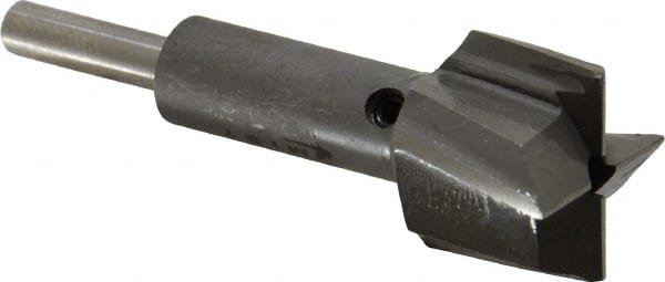 Made in USA - 31/32" Diam, 1/4" Shank, Diam, 4 Flutes, Straight Shank, Interchangeable Pilot Counterbore - All Tool & Supply