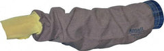 Ansell - Size Universal, Brown Kevlar Welding Sleeve - 26" Long Sleeve, Elastic Opening at Both Ends, Made with Thumb Hole - All Tool & Supply