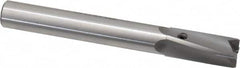 Made in USA - 17/32" Diam, 1/2" Shank, Diam, 4 Flutes, Straight Shank, Interchangeable Pilot Counterbore - All Tool & Supply