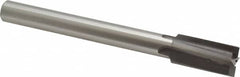 Made in USA - 21/32" Diam, 1/2" Shank, Diam, 4 Flutes, Straight Shank, Interchangeable Pilot Counterbore - All Tool & Supply