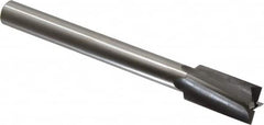 Made in USA - 23/32" Diam, 1/2" Shank, Diam, 4 Flutes, Straight Shank, Interchangeable Pilot Counterbore - All Tool & Supply